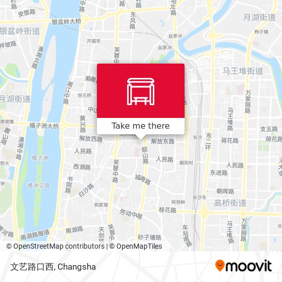 文艺路口西 map
