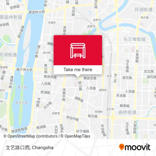 文艺路口西 map