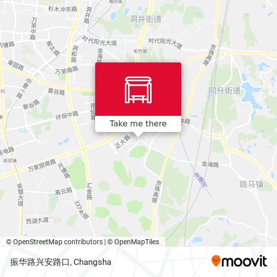 振华路兴安路口 map