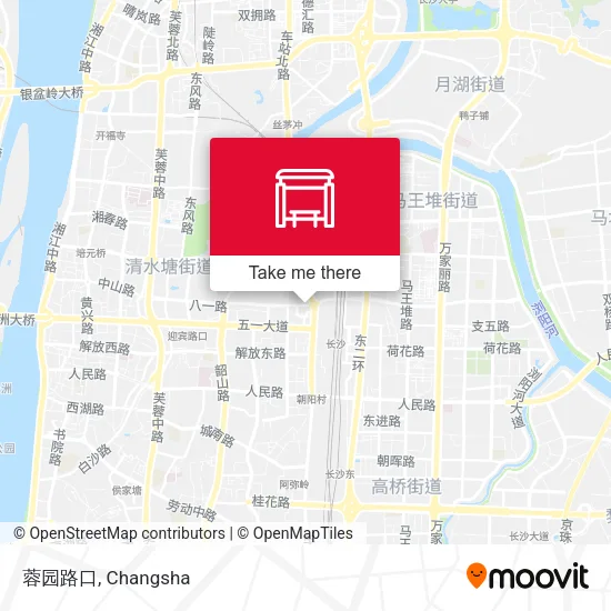 蓉园路口 map