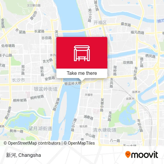 新河 map