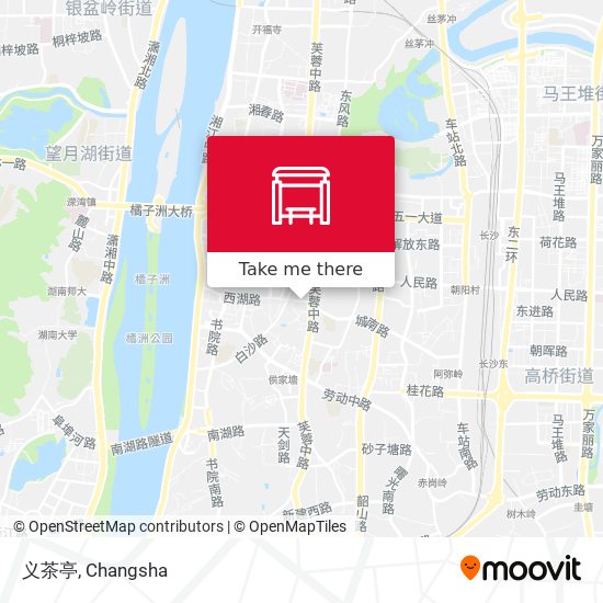 义茶亭 map