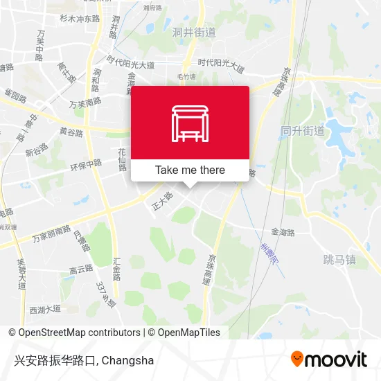 兴安路振华路口 map