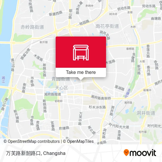 万芙路新韶路口 map
