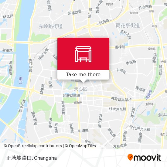 正塘坡路口 map