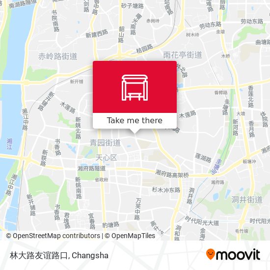 林大路友谊路口 map