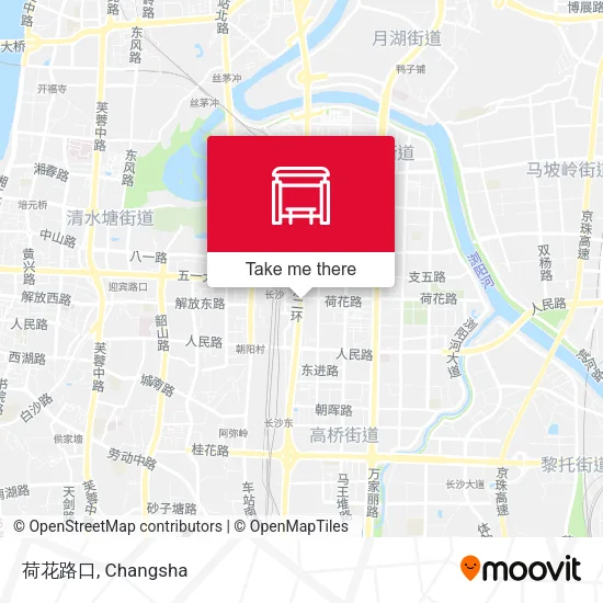 荷花路口 map