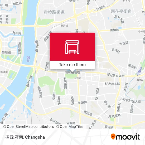 省政府南 map