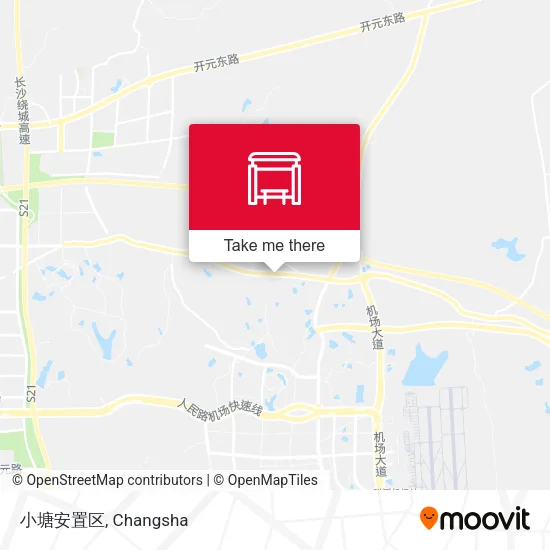 小塘安置区 map