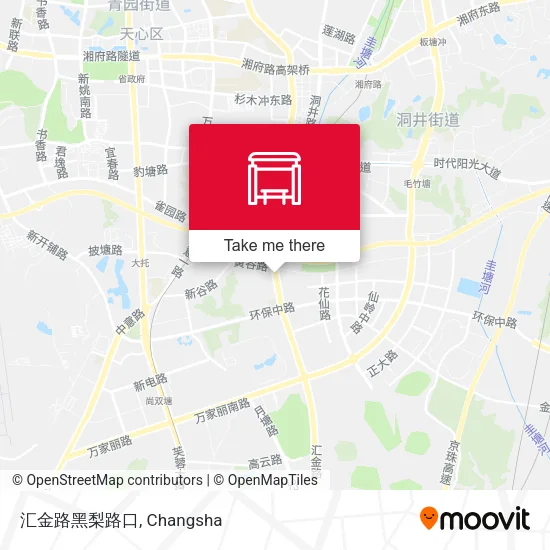 汇金路黑梨路口 map