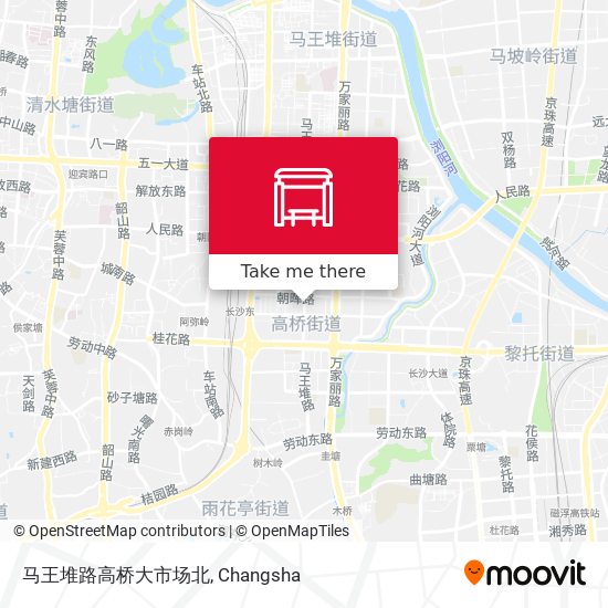 马王堆路高桥大市场北 map