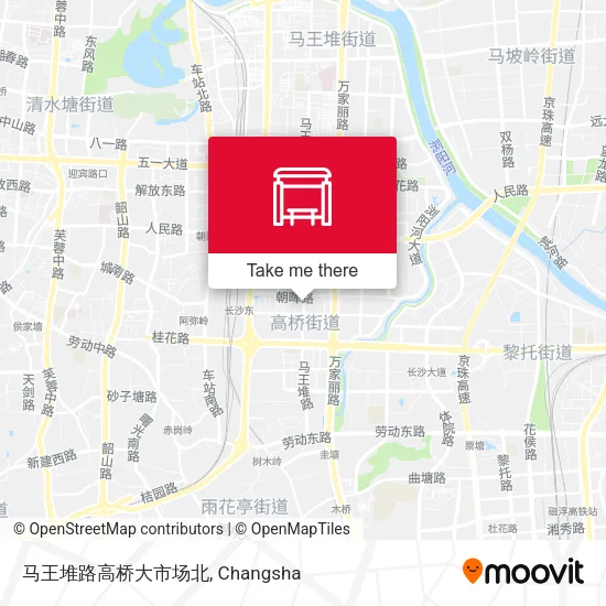 马王堆路高桥大市场北 map