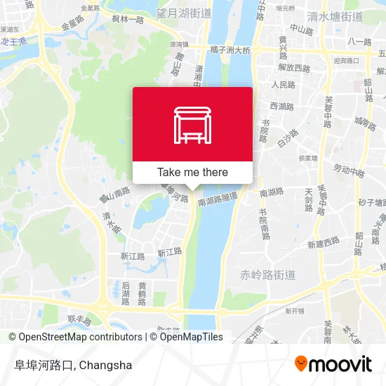 阜埠河路口 map
