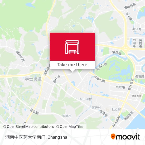 湖南中医药大学南门 map