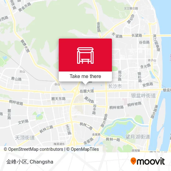 金峰小区 map
