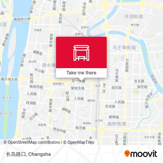 长岛路口 map