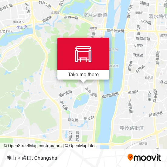 麓山南路口 map