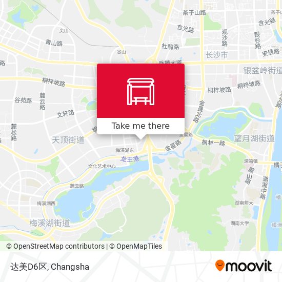 达美D6区 map