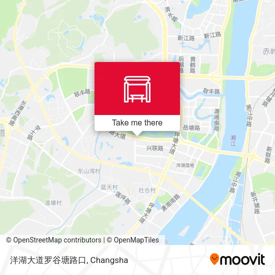 洋湖大道罗谷塘路口 map