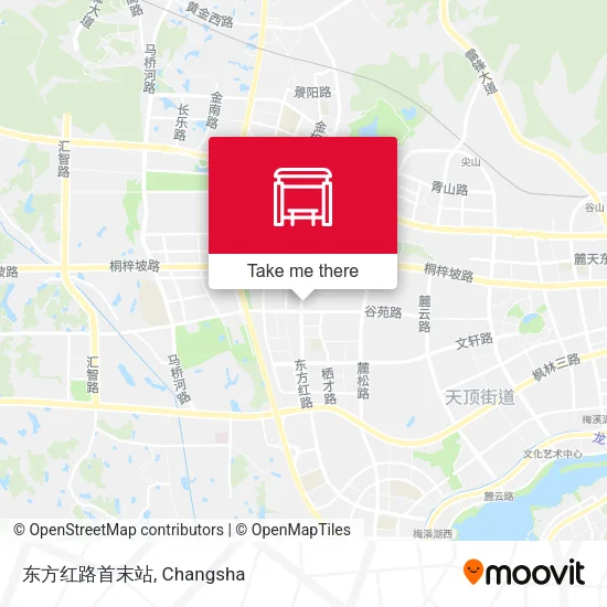 东方红路首末站 map