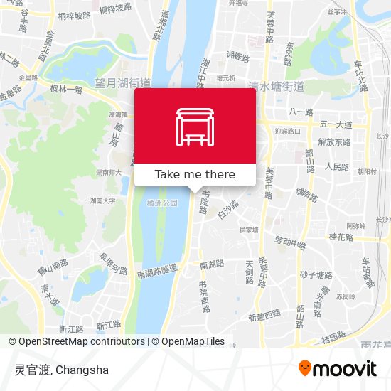 灵官渡 map
