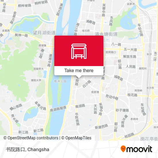 书院路口 map