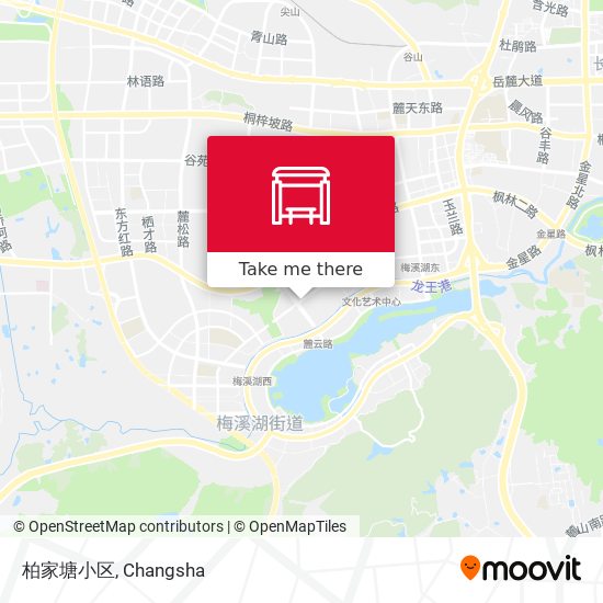 柏家塘小区 map