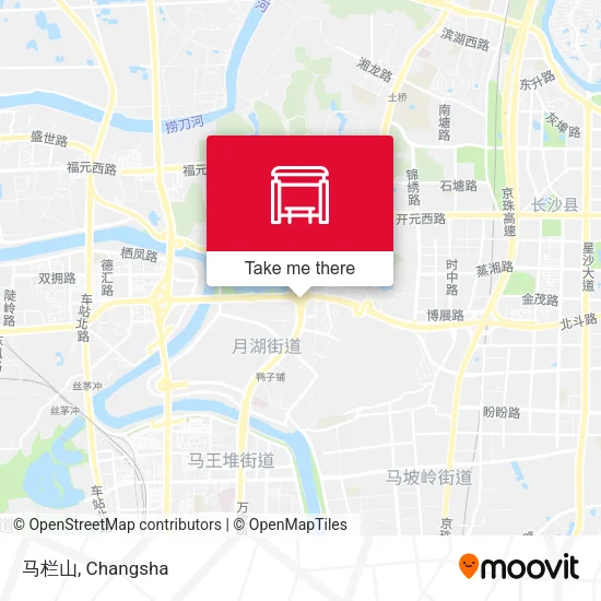 马栏山 map