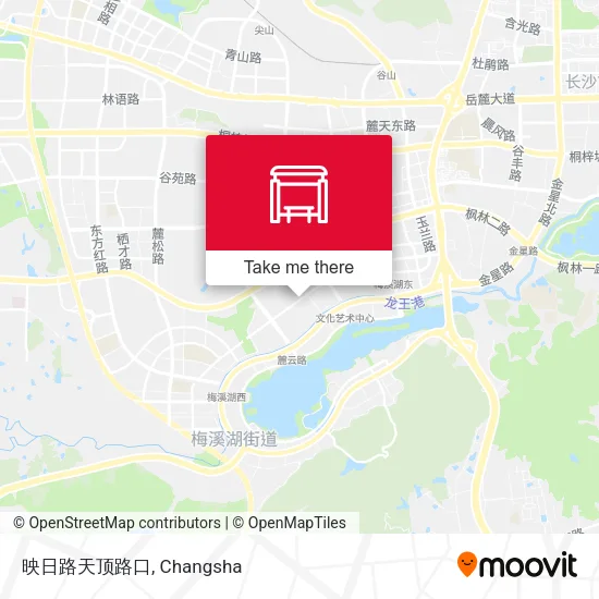 映日路天顶路口 map