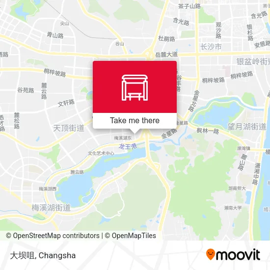 大坝咀 map