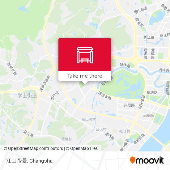 江山帝景 map