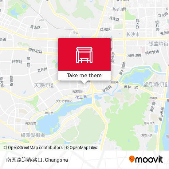 南园路迎春路口 map