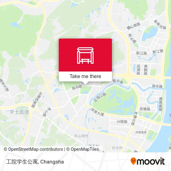工院学生公寓 map