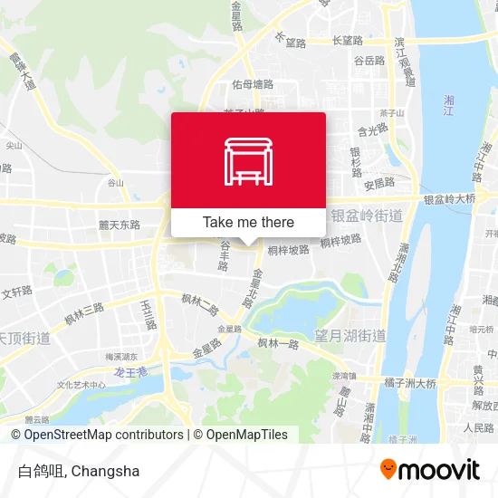白鸽咀 map