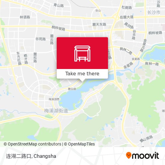 连湖二路口 map