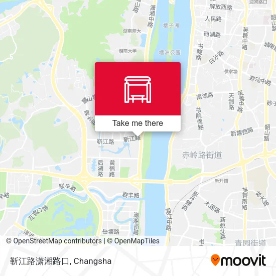靳江路潇湘路口 map