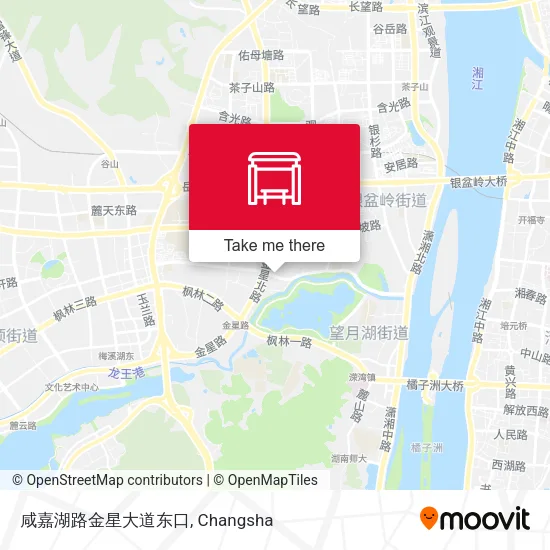 咸嘉湖路金星大道东口 map