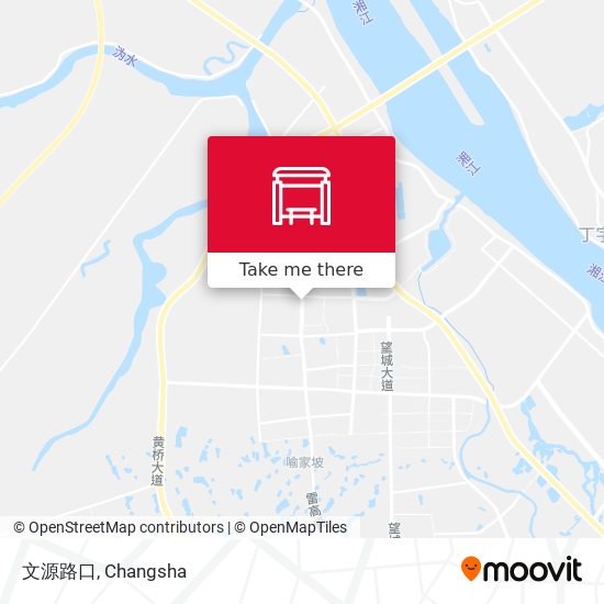 文源路口 map