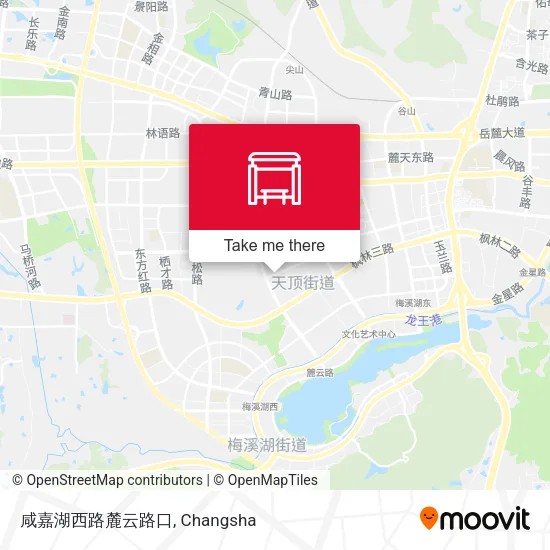 咸嘉湖西路麓云路口 map
