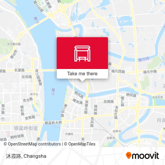 沐霞路 map