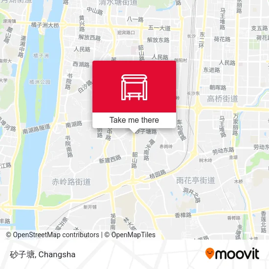 砂子塘 map