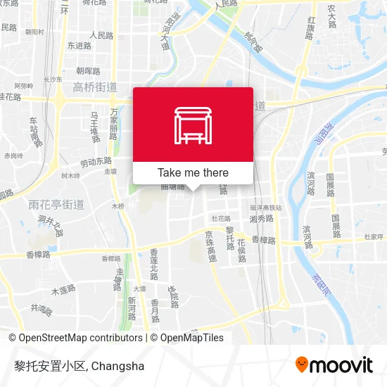 黎托安置小区 map