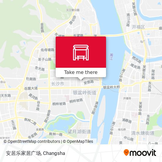 安居乐家居广场 map