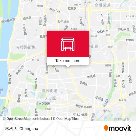 林科大 map