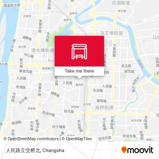 人民路立交桥北 map