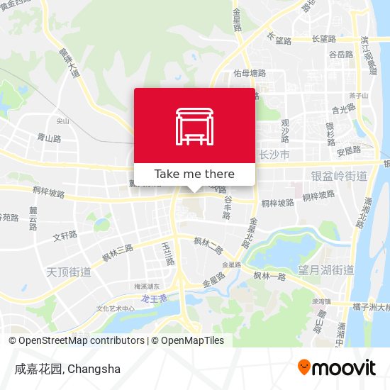 咸嘉花园 map