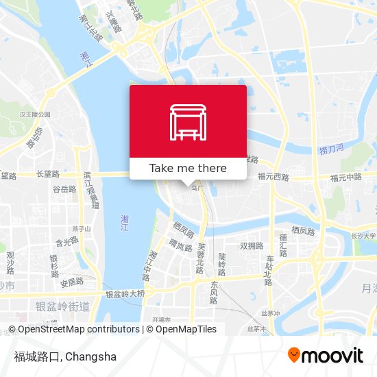 福城路口 map