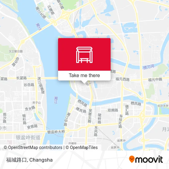 福城路口 map