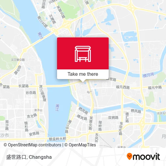 盛世路口 map