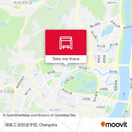 湖南工业职业学院 map